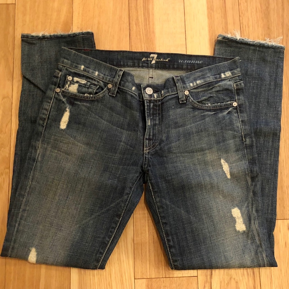 7 For All Mankind “Roxanne” Size 28 - Picture 5 of 6